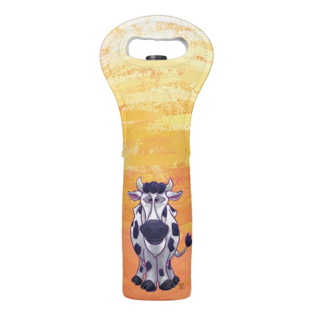 Cow Gifts & Accessories Wine Bag (Front)