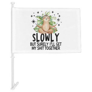 Cow Halloween Car Flag