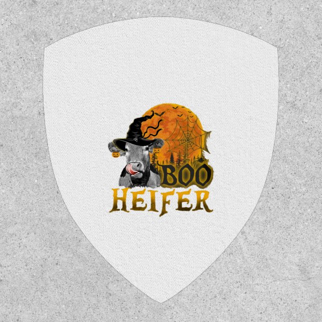Cow Halloween Patch (Front)
