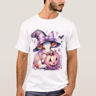Cow Halloween Square T-Shirt