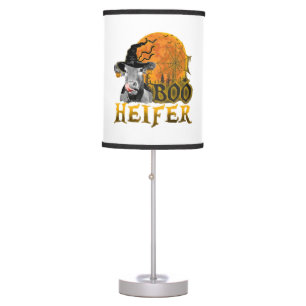 Cow Halloween Table Lamp