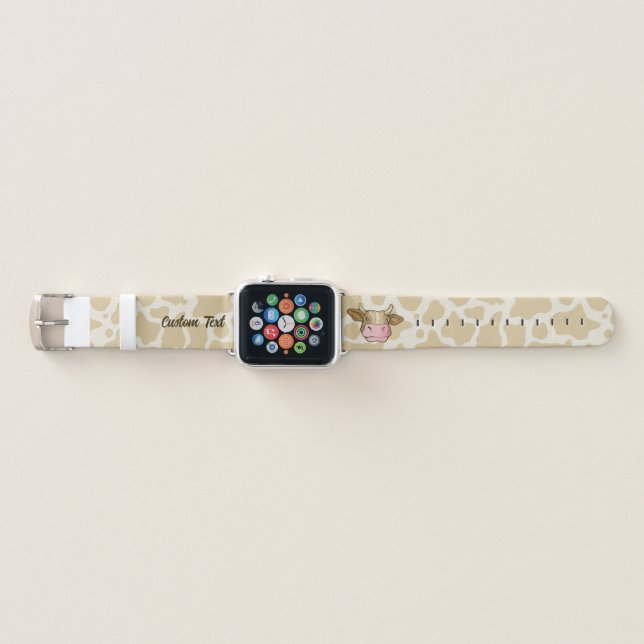 Cow Head Apple Watch Band (Front)