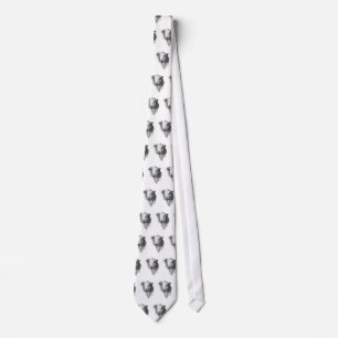 COW HEAD IN PENCIL: TIE