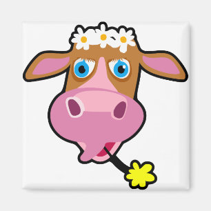 Cow Head Magnet