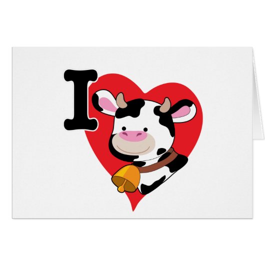 Cow Heart Cards (Front Horizontal)