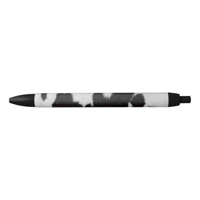 cow hide black white pen (Front)