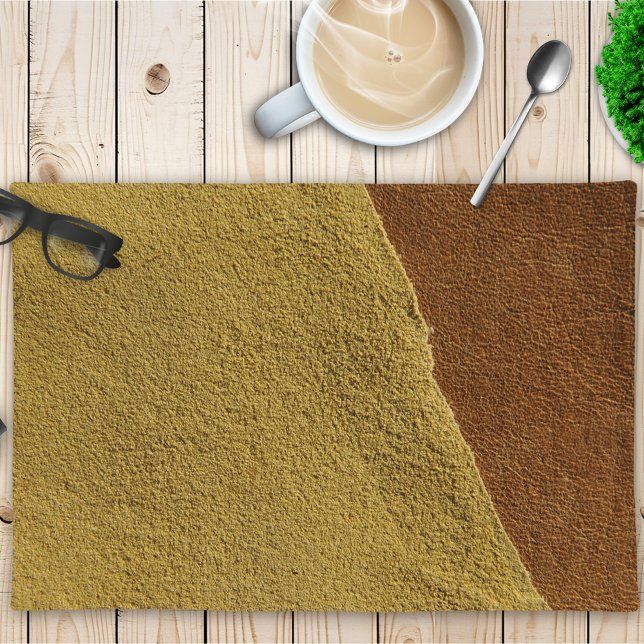 Cow Hide Mix Faux Leather Placemat (Creator Uploaded)