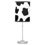 Cow hide pattern table lamp | Farm animal print