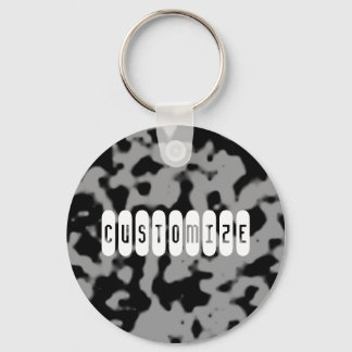Cow Hide - Template Keychain