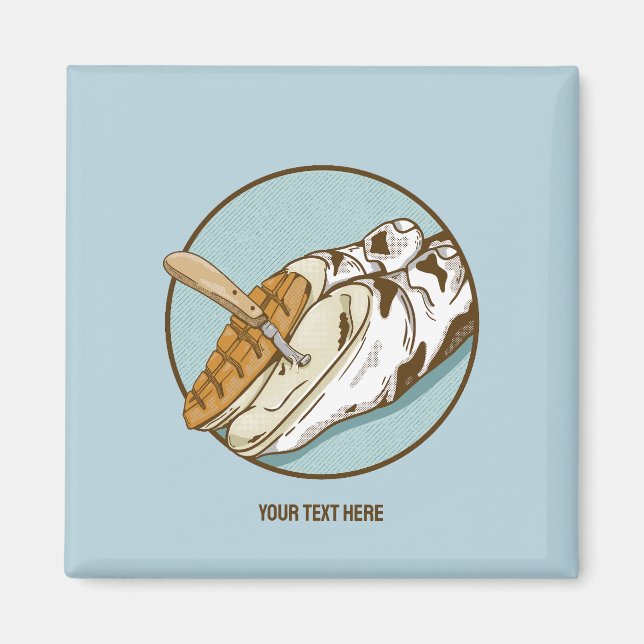 Cow hoof trimming magnet (Front)