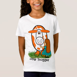 cow hugger - Customized T-Shirt