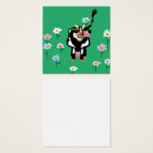 Cow in a flower meadow (Front & Back)