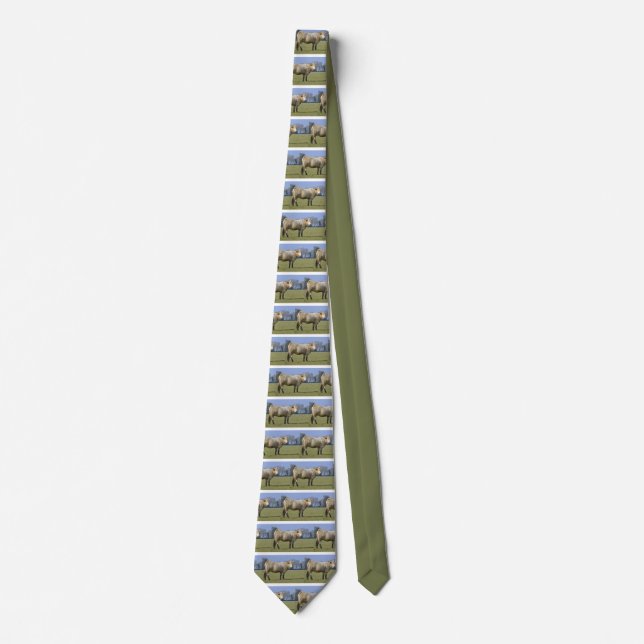Cow in field neck tie (Front)