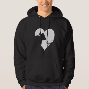 Cow In Heart Cows Love Hoodie