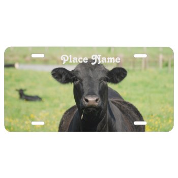 Cow In Netherlands License Plate by GoingPlaces at Zazzle
