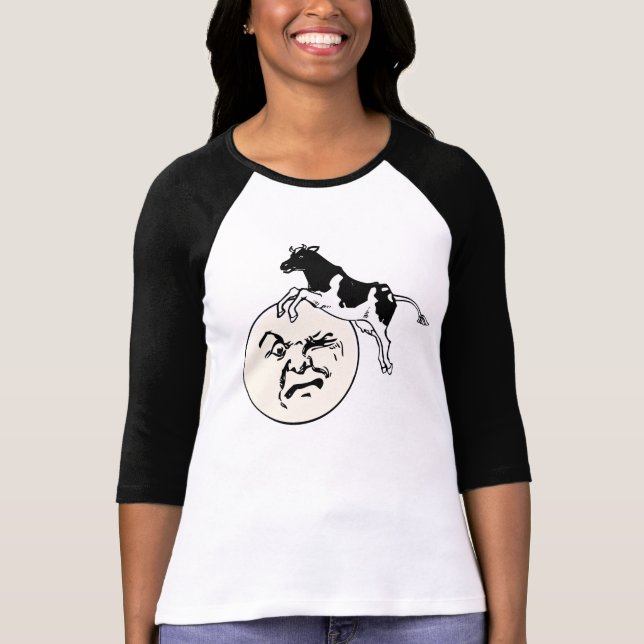 cow jumped over the moon T-Shirt (Front)