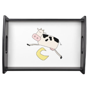 Cow Jumps Over Moon Serving Tray