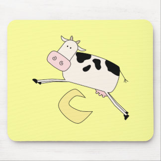 Cow Jumps Over Moon Tshirts and Gifts Mouse Pad