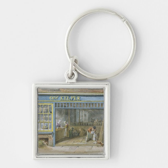 Cow Keeper, 1825 Keychain (Front)