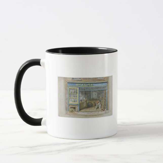 Cow Keeper, 1825 Mug (Left)