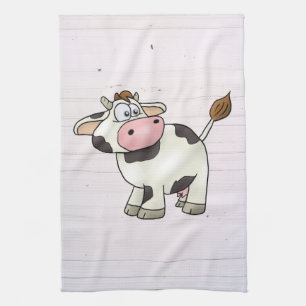 cow kitchen towel