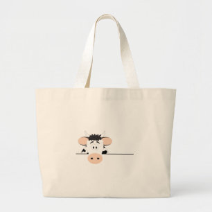 Cow Large Tote Bag
