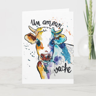 Cow Love Card