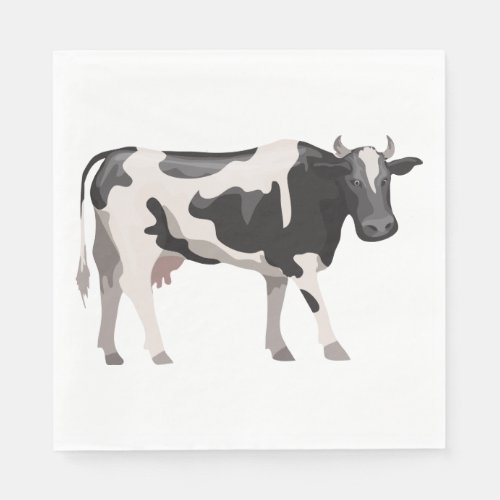 Cow Lover Country Life Farm Farmer Wedding Heifer Napkins