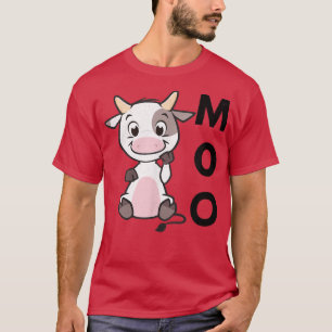 Cow Lover Country Life Farmer Animal Moo Baby Cow T-Shirt