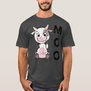 Cow Lover Farm Animal Farmer Moo Baby Cow T-Shirt