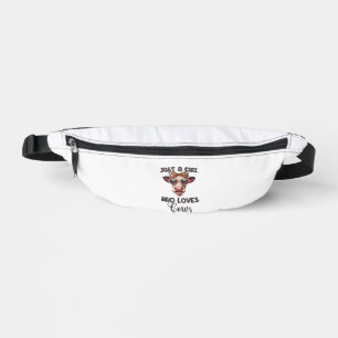 Cow Lover Just A Girl Who Loves Cows _1_1 Fanny Pack