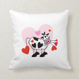 Cow Lovers Throw Pillow