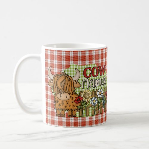 Cow Mama_Scottish Highland Coffee Mug