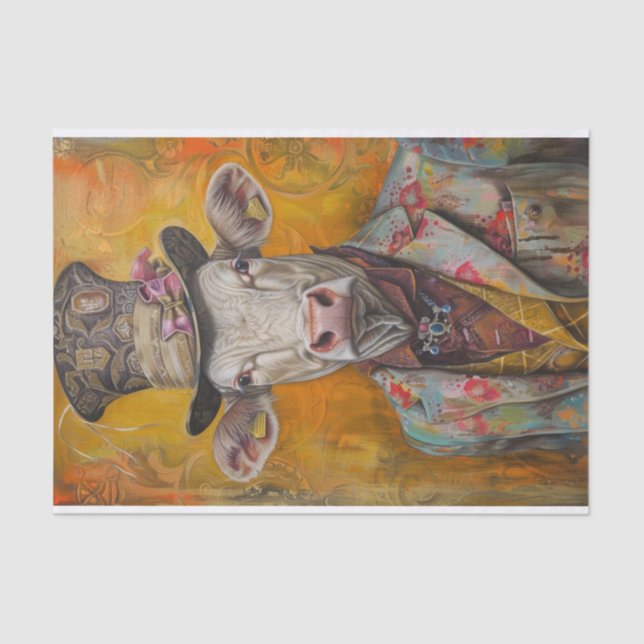 Cow Mania9 Tissue Paper (Front)