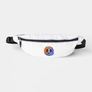 Cow Men Woman Cow Colorful Space Astronaut Cow Fanny Pack