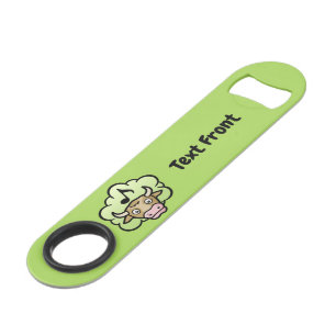Cow Methane Cartoon Speed Bottle Opener