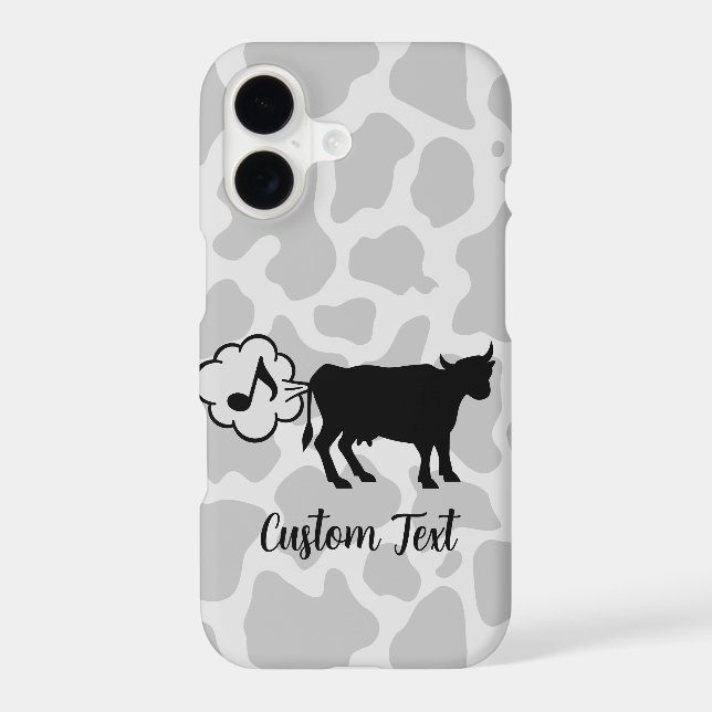 Cow Methane Icon Case-Mate iPhone Case (Back)