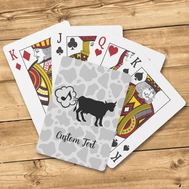 Cow Methane Icon Playing Cards (Creator Uploaded)
