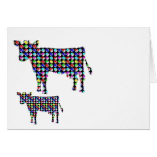 COW milk animal domestic dot navinJOSHI NVN91 FUN Cards