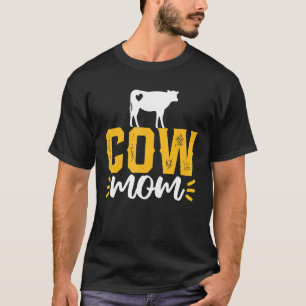 Cow Mom Farmer T-Shirt