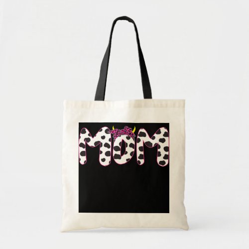 Cow Mom Mothers Day Funny Cow Lover For Mothers Tote Bag