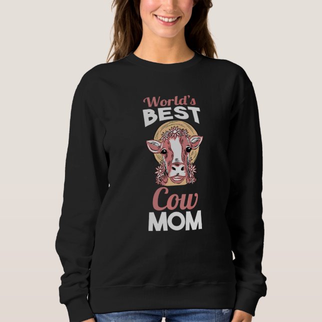 Cow Mom Sweatshirt (Front)