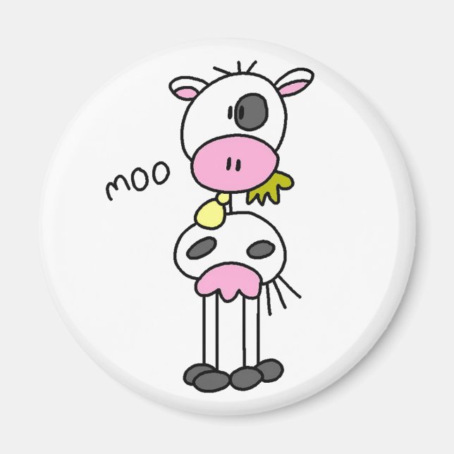 Cow Moo Magnet (Front)