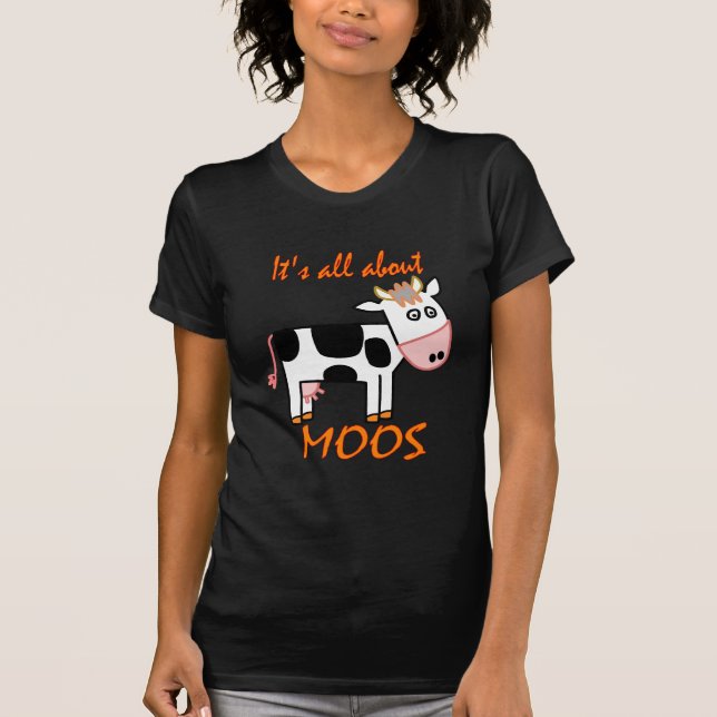 Cow Moos T-Shirt (Front)