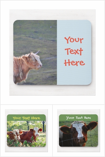 Cow Mousepads