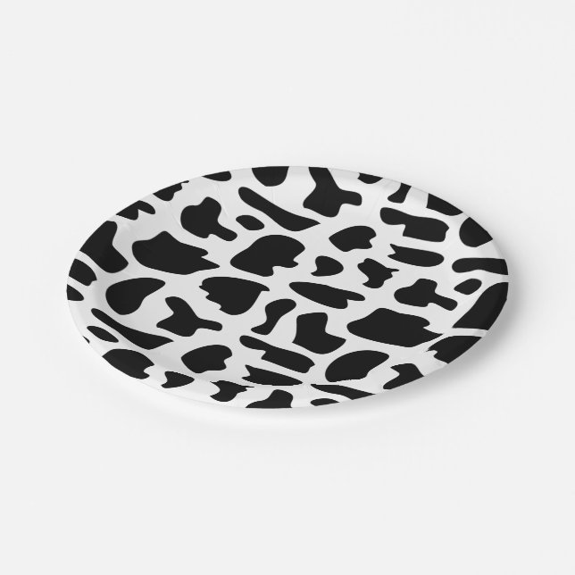 Cow Paper Plates (Angled)