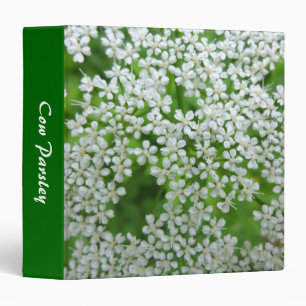 Cow Parsley (1.5in) 3 Ring Binder