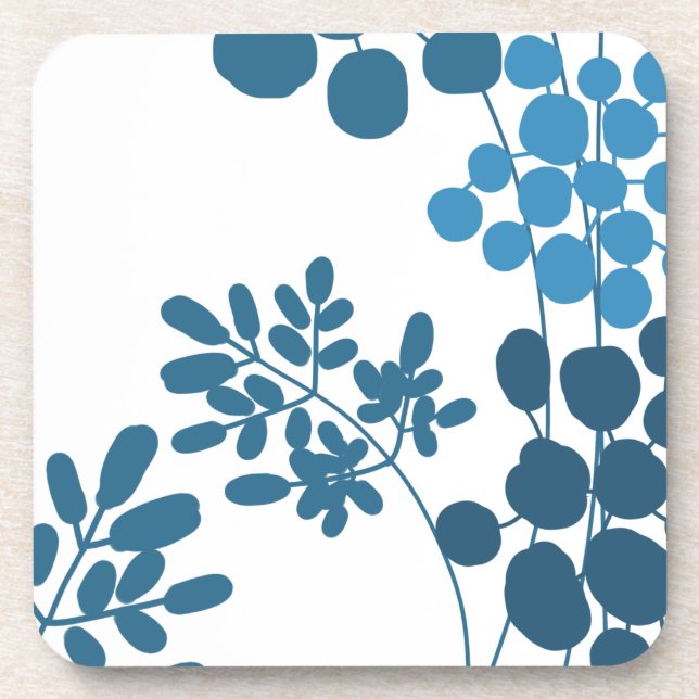 Cow parsley    beverage coaster (Front)