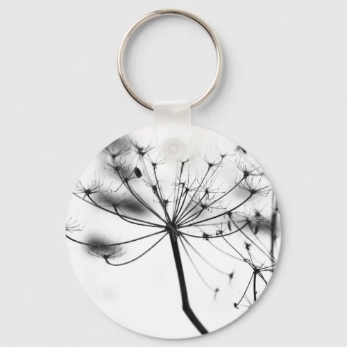 Cow parsley keychain