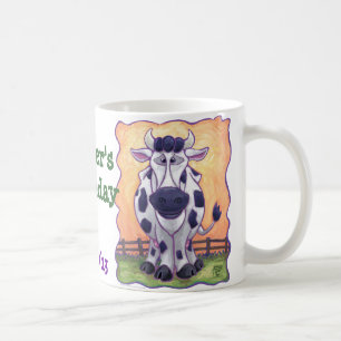 Cow Party Center Coffee Mug